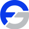 Fortis Group Circle Logo Blue Grey PNG 100x100