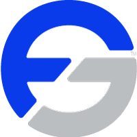 Fortis Group Circle Logo Blue Grey PNG 200x200
