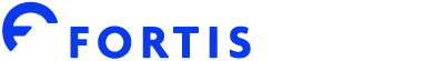 Fortis Group Logo Blue White PNG 400x5